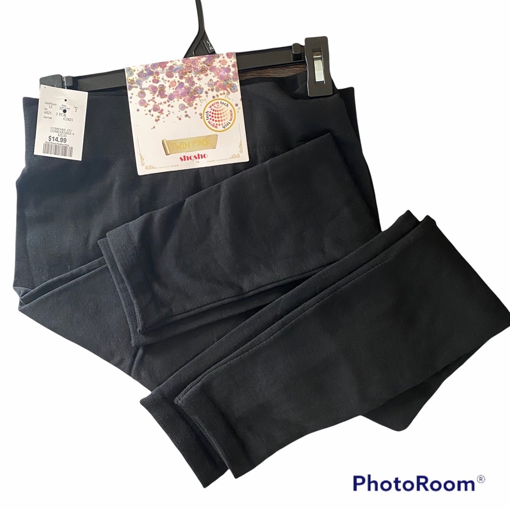 2 pack NWT juniors winter leggings